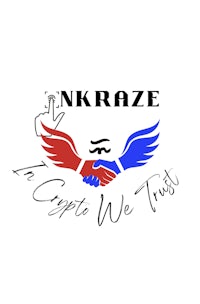 the logo for nkraze crypto we trust